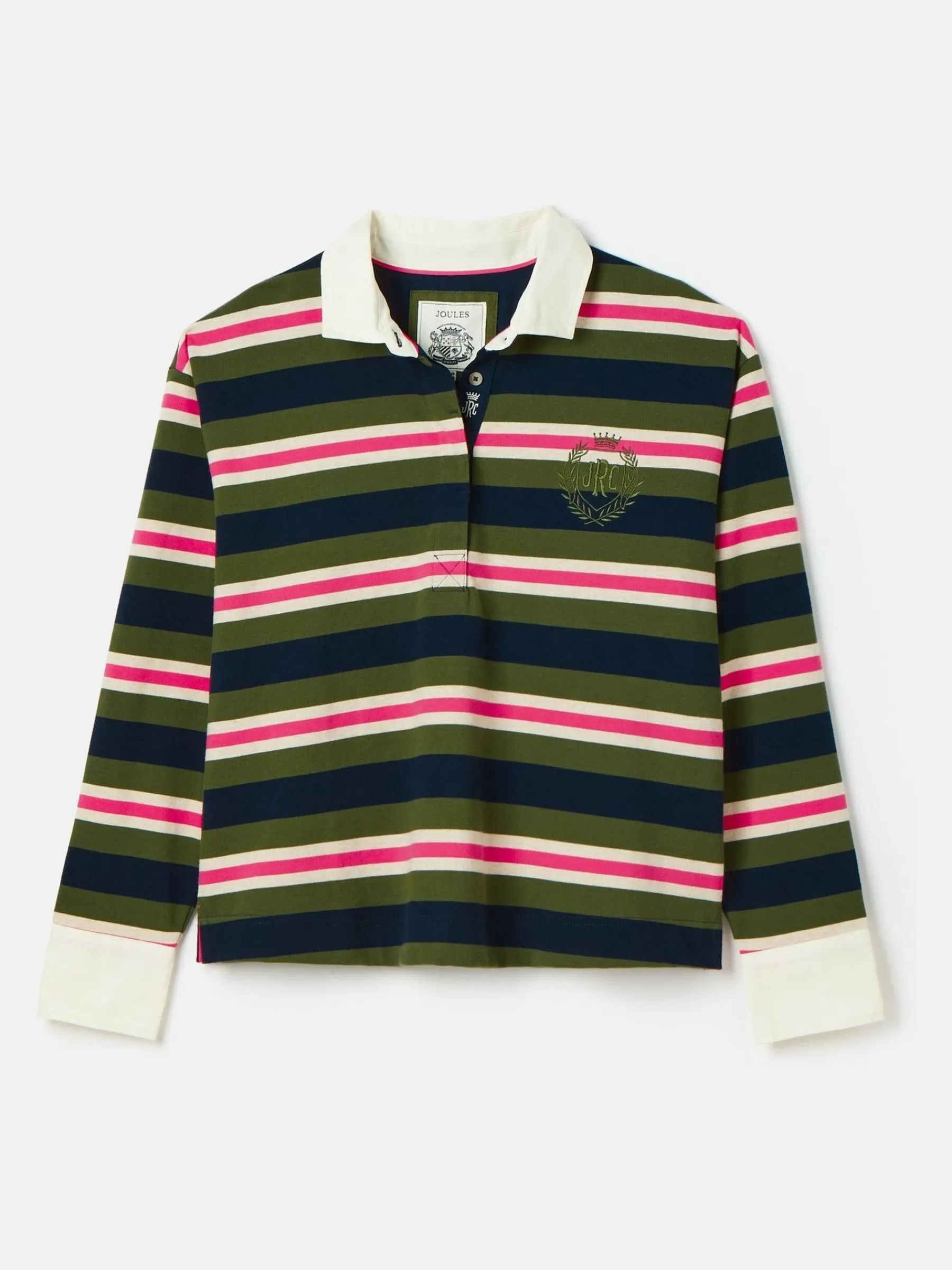 Lara Boxy Fit Rugby Shirt<Joules Outlet