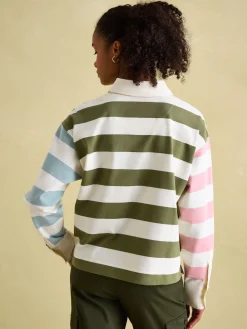 Lara Boxy Fit Rugby Shirt<Joules New