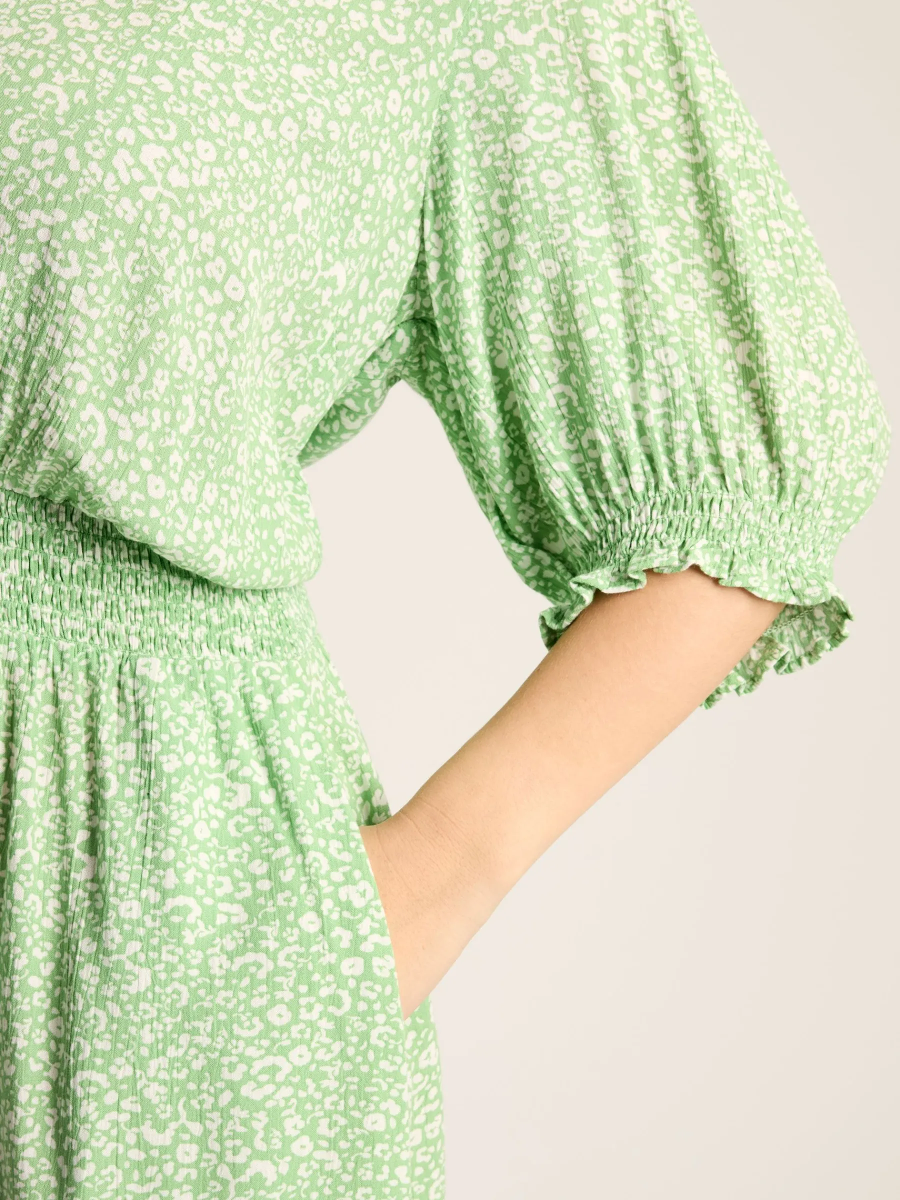 Laurie Viscose Midi Dress<Joules Outlet