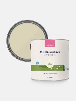 Let's Picnic Cream Multi Surface Matt Emulsion<Joules Best