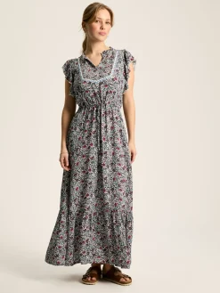 Lillia Tie Waist Tiered Dress<Joules Best