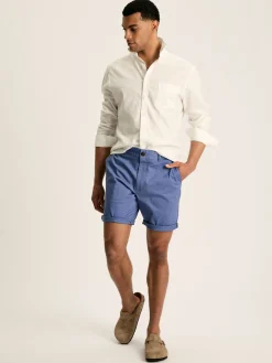 Linen Blend Plain Long Sleeve Shirt<Joules Clearance