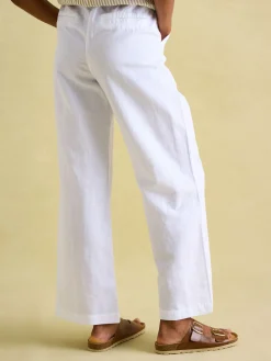 Linen Blend Trousers<Joules Best