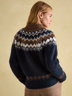 Lowry Fair Isle Jumper<Joules