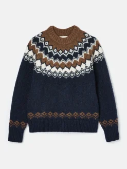 Lowry Fair Isle Jumper<Joules