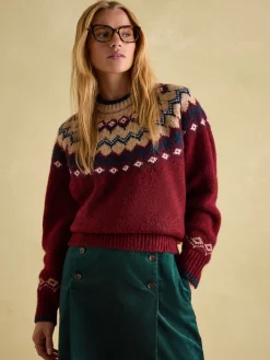 Lowry Fair Isle Jumper<Joules Hot