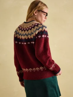Lowry Fair Isle Jumper<Joules Hot