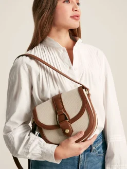 Ludlow Canvas Cross Body Bag<Joules