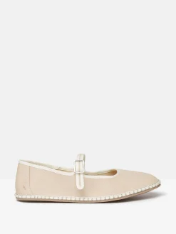 Maddison Canvas Mary Jane Shoes<Joules Clearance