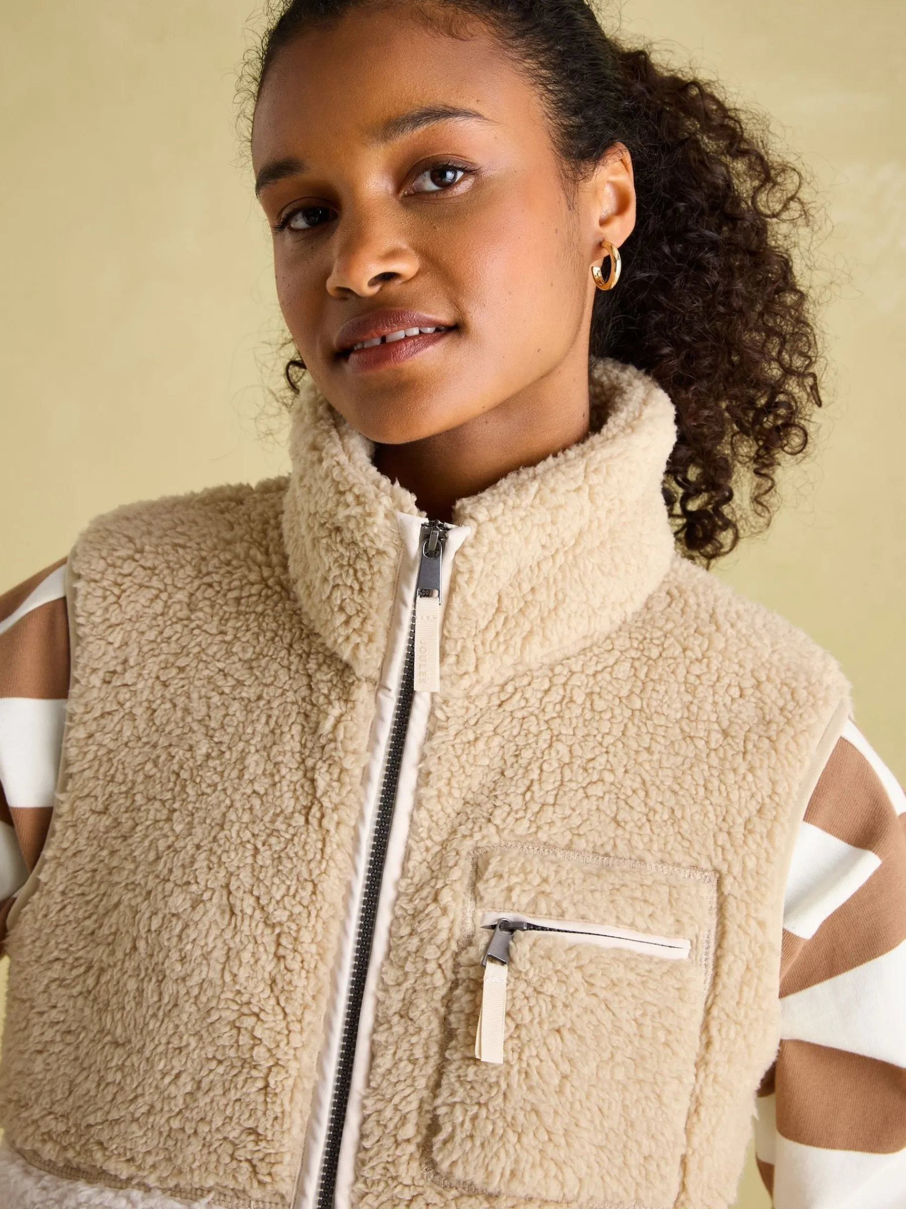 Mallory Fleece Gilet<Joules Online