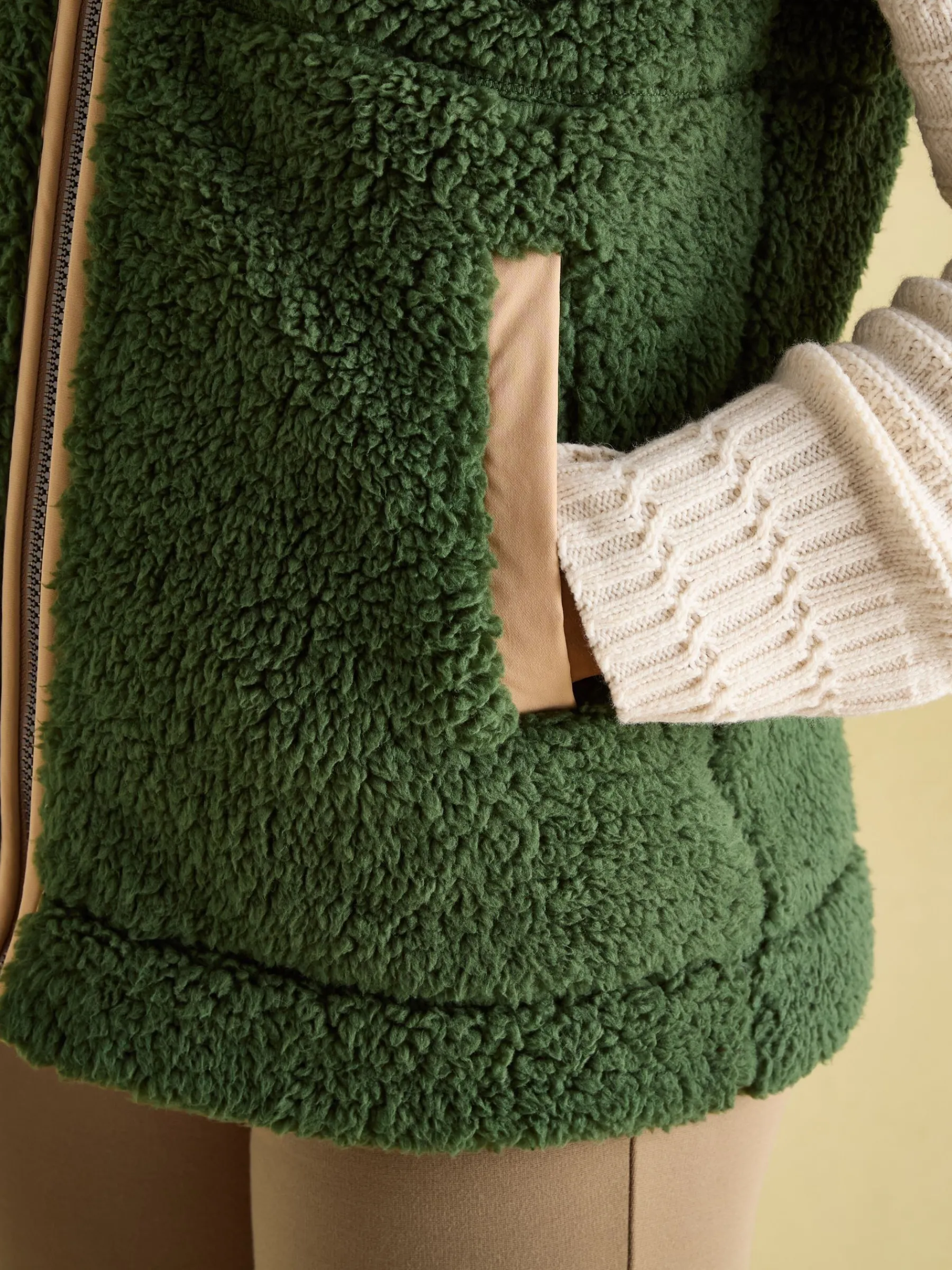 Mallory Fleece Gilet<Joules Hot
