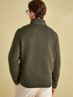 Malton Quilted Jersey Pullover Sweatshirt<Joules Best