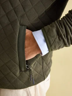 Malton Quilted Jersey Pullover Sweatshirt<Joules Best
