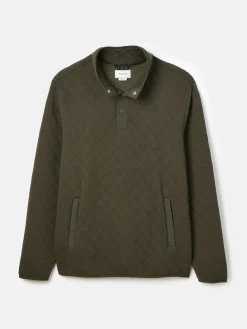 Malton Quilted Jersey Pullover Sweatshirt<Joules Best