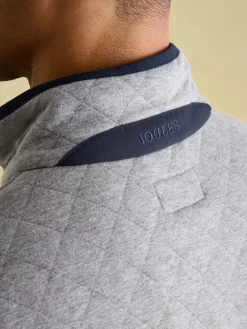 Malton Quilted Jersey Pullover Sweatshirt<Joules Discount