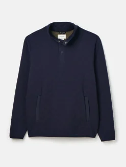 Malton Quilted Jersey Pullover Sweatshirt<Joules New