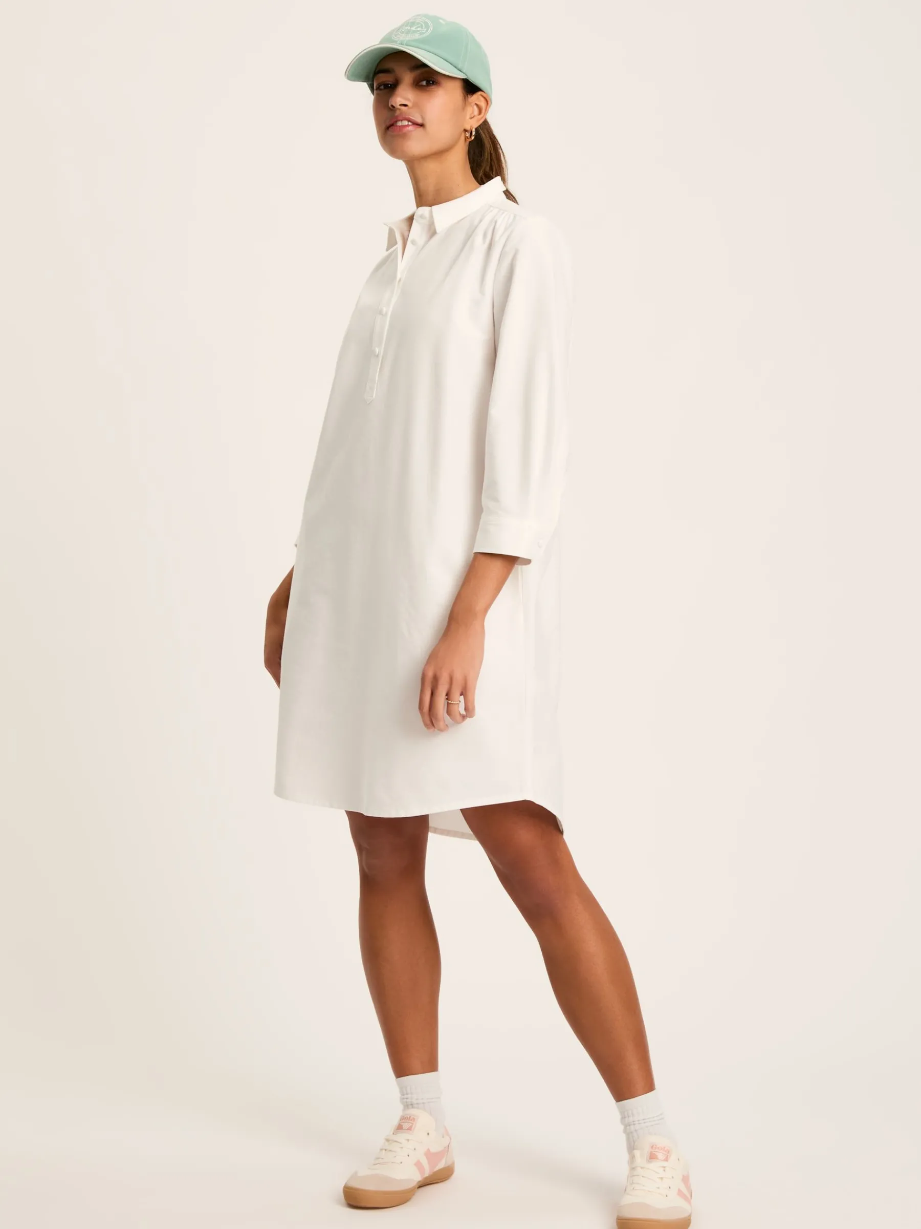 Marlowe Dress with Shirt/ Nehru Collar<Joules Discount
