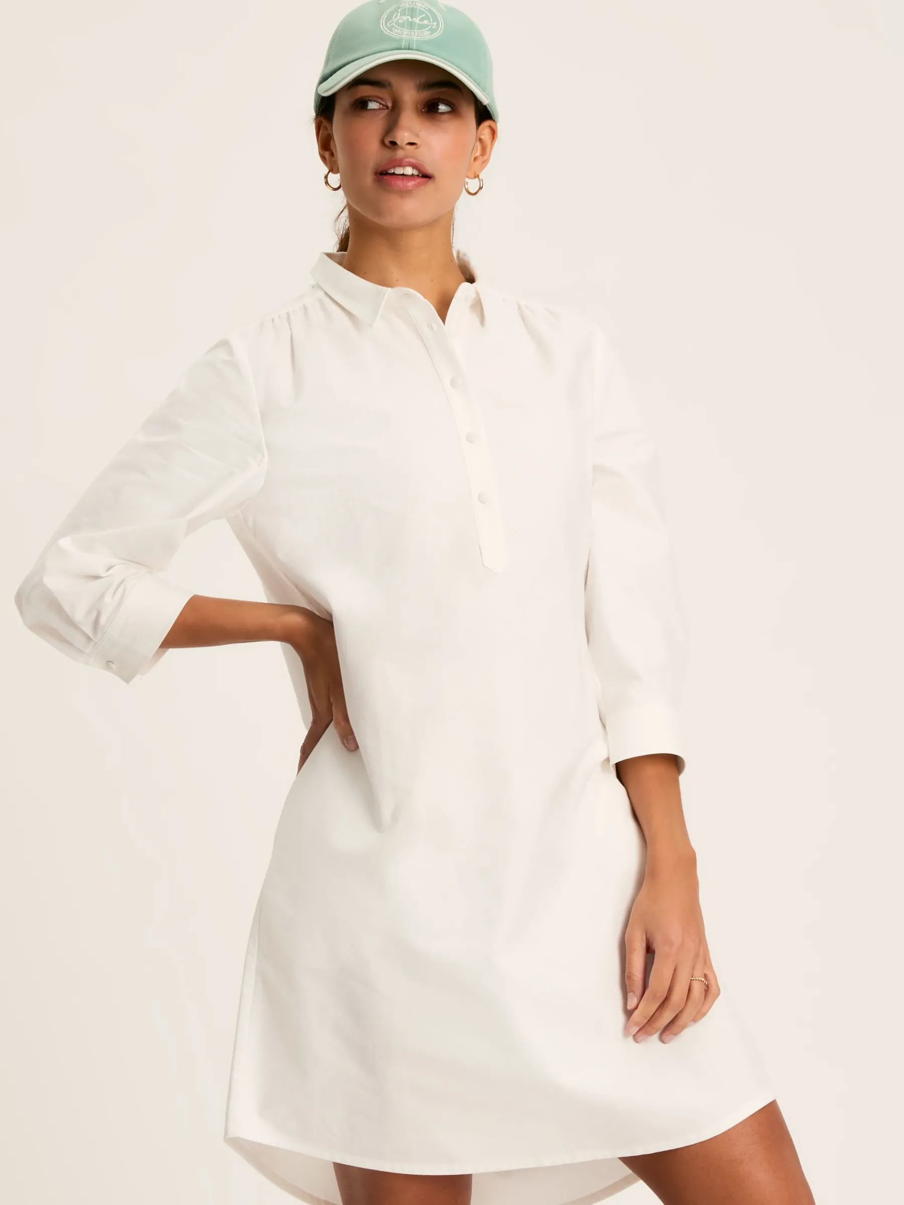 Marlowe Dress with Shirt/ Nehru Collar<Joules Discount