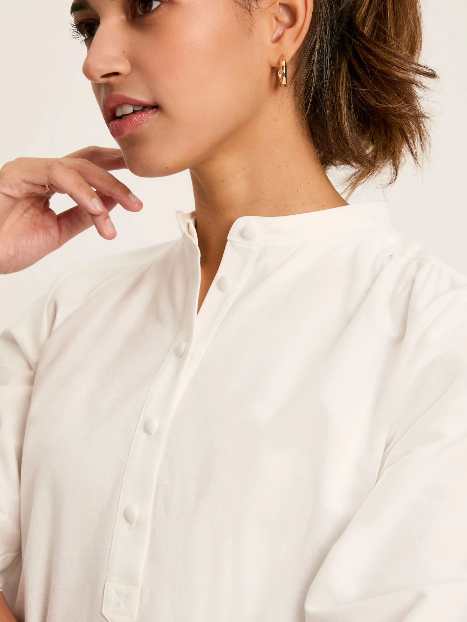 Marlowe Dress with Shirt/ Nehru Collar<Joules Discount
