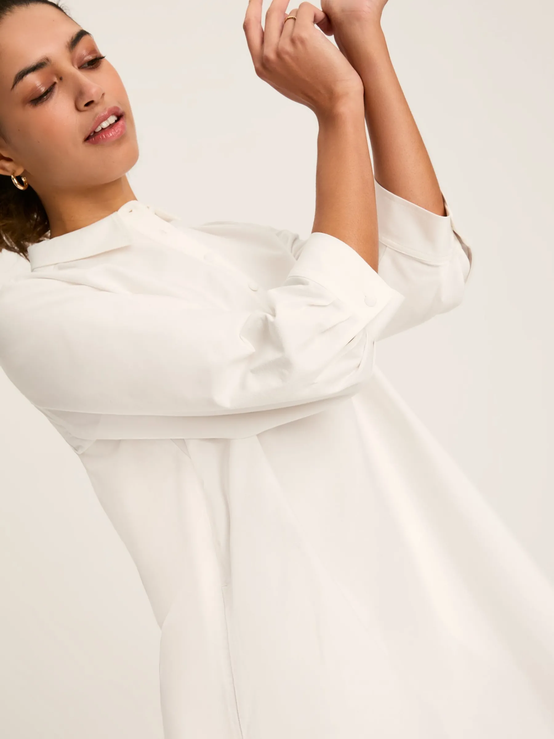 Marlowe Dress with Shirt/ Nehru Collar<Joules Discount