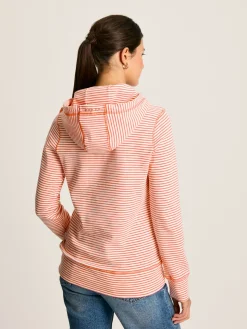 Marlston Red Stripe Slim Fit Hoodie<Joules Outlet