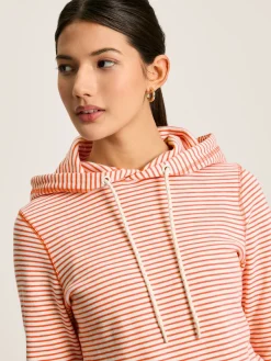 Marlston Red Stripe Slim Fit Hoodie<Joules Outlet