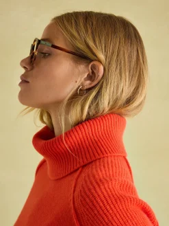 May Merino Wool Jumper with Detachable Roll Neck<Joules