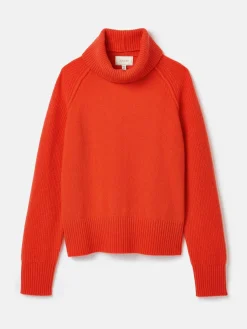 May Merino Wool Jumper with Detachable Roll Neck<Joules