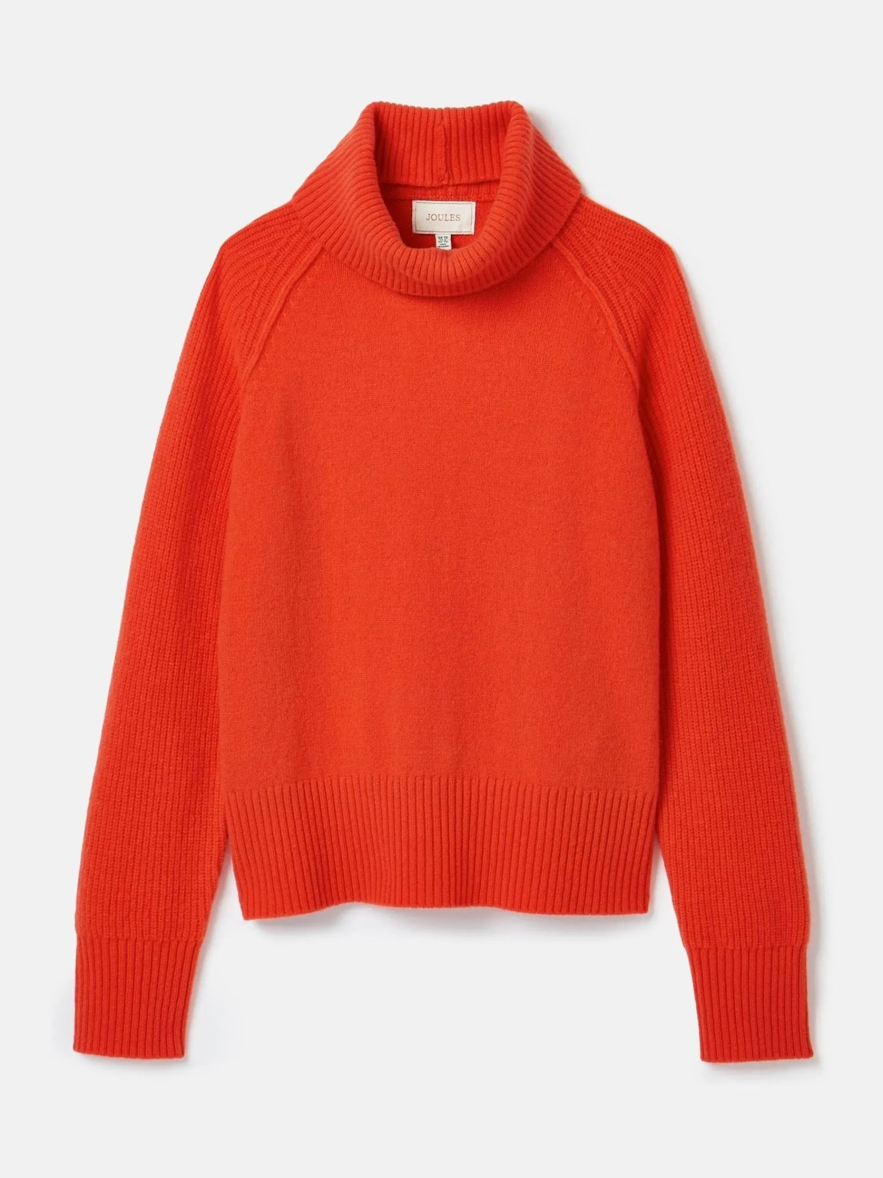 May Merino Wool Jumper with Detachable Roll Neck<Joules