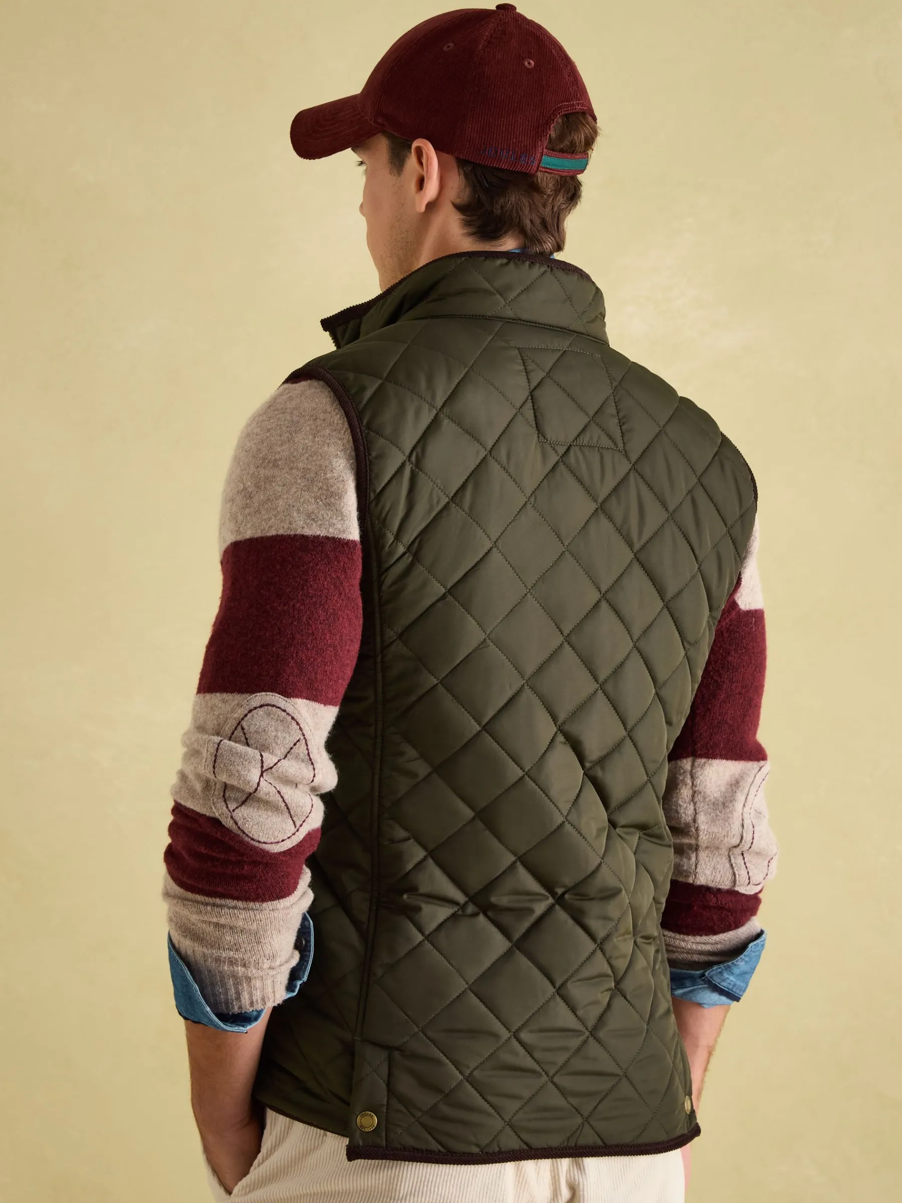 Maynard Diamond Quilted Gilet<Joules Sale