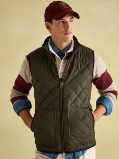 Maynard Diamond Quilted Gilet<Joules Sale