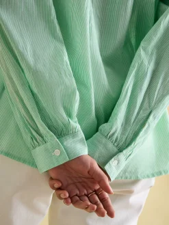 Melanie Cotton Ruffle Blouse<Joules Sale