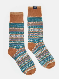 Men's Alby Fair Isle Socks (size 7-12)<Joules Hot