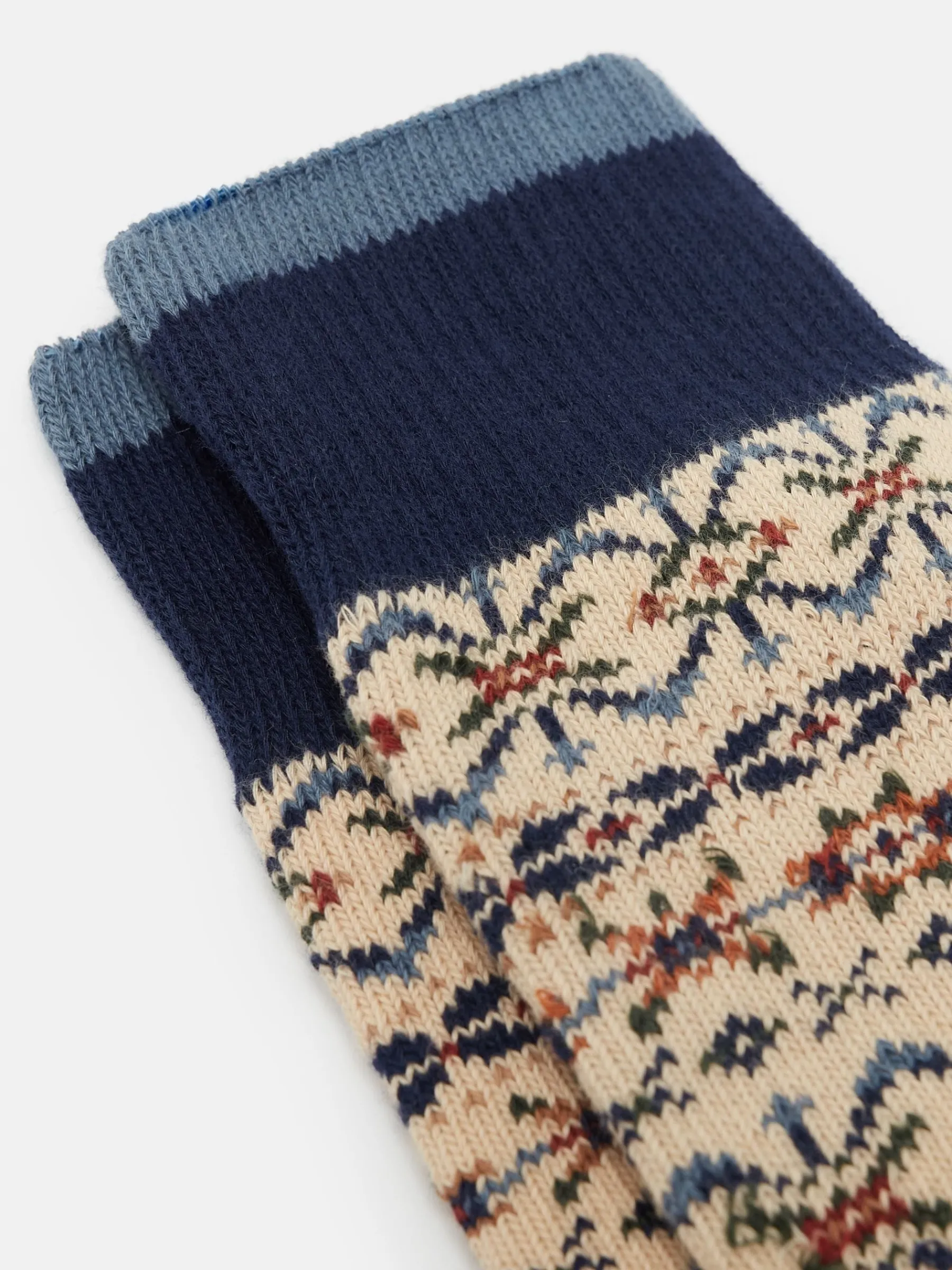 Men's Alby Fair Isle Socks (size 7-12)<Joules New