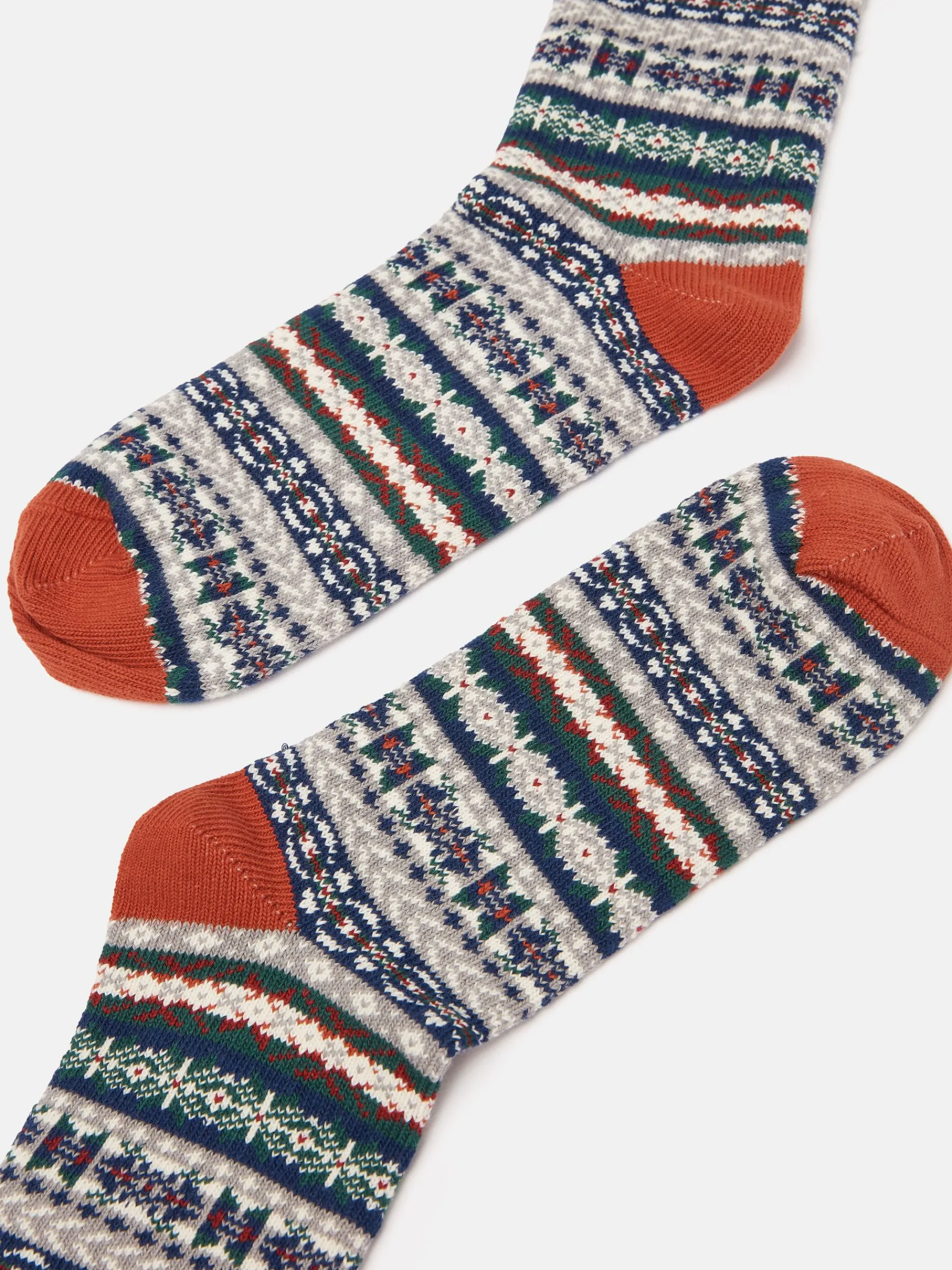 Men's Alby Fair Isle Socks (size 7-12)<Joules Sale