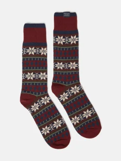 Men's Alby Fair Isle Socks (size 7-12)<Joules Sale
