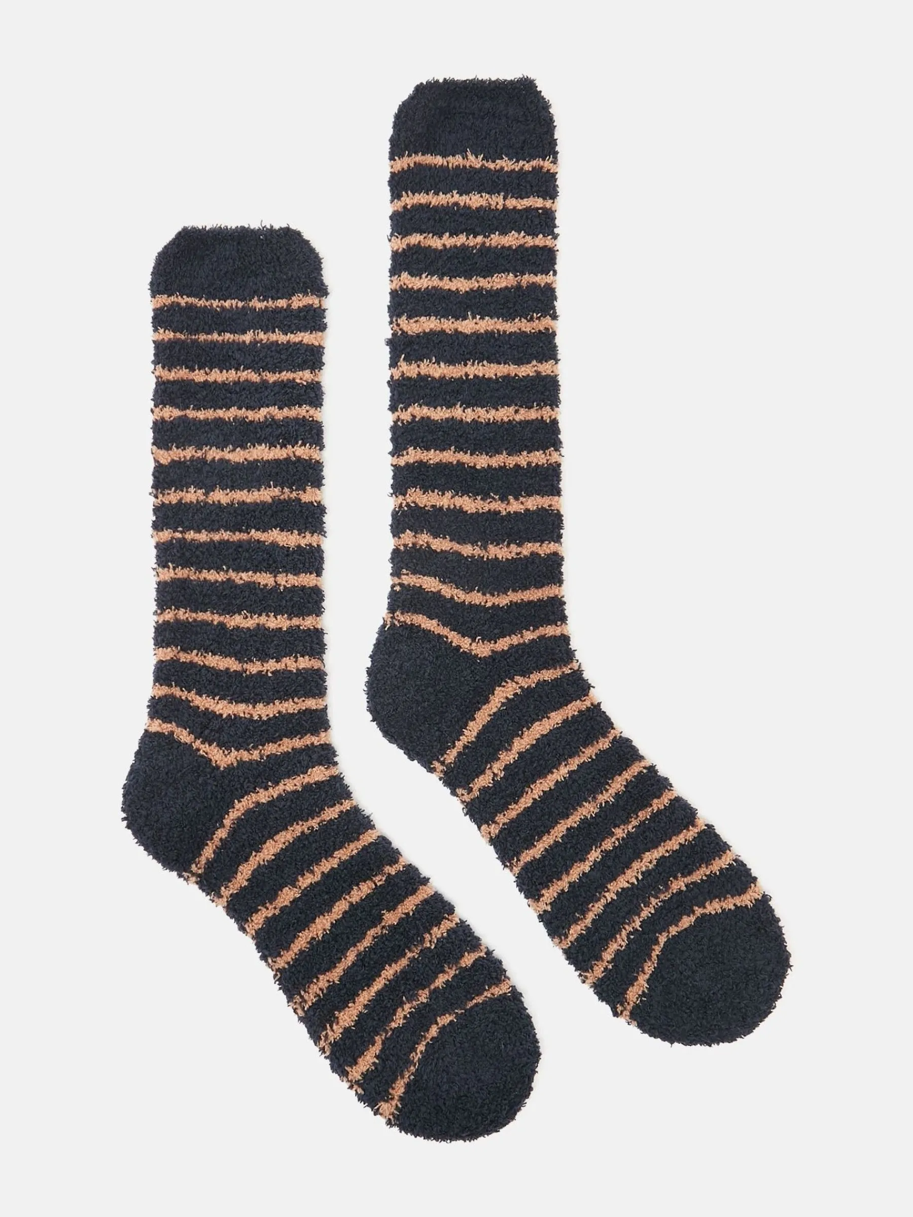 Men's Fluffy Striped Socks<Joules Online