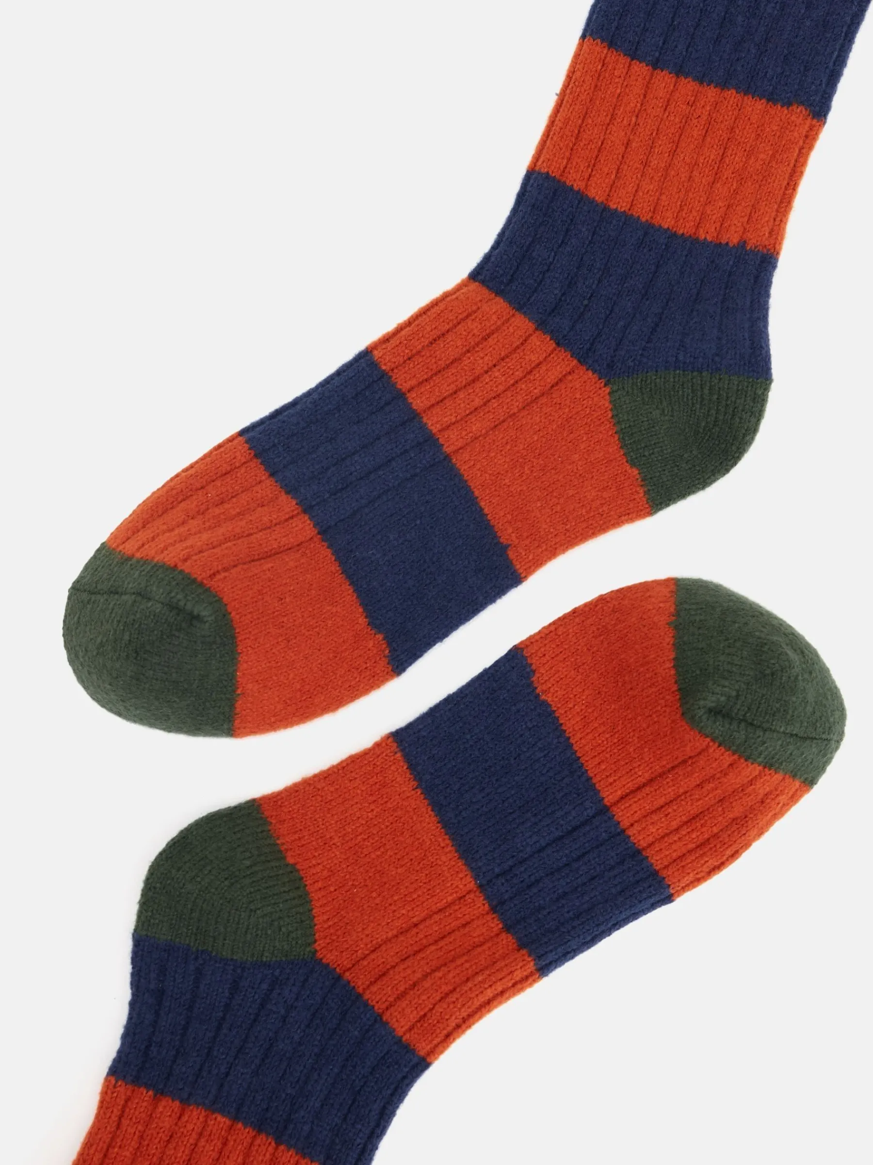 Men's Gibson Cosy Striped Socks<Joules