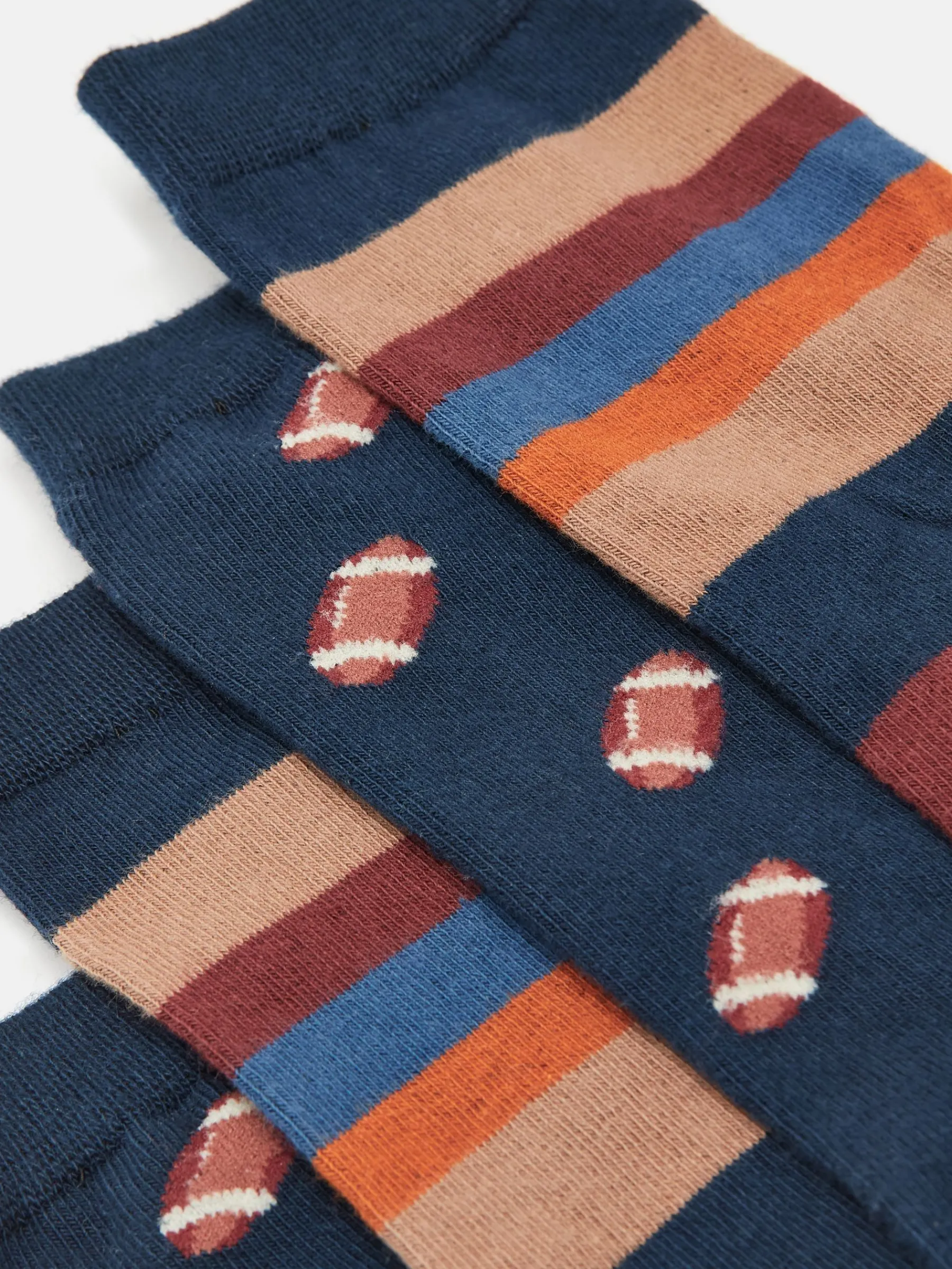 Men's Kingsbury 2 Pack Socks (size 7-12)<Joules Outlet