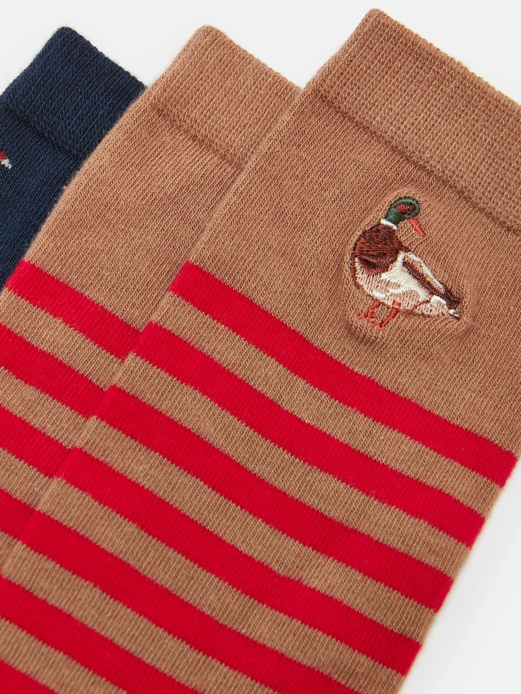 Men's Kingsbury 2 Pack Socks (size 7-12)<Joules Online