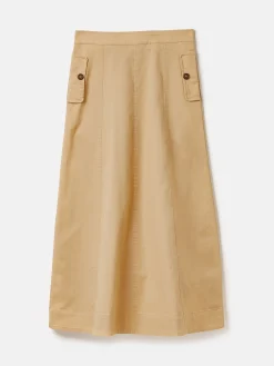 Meredith A-line Midi Skirt<Joules Clearance