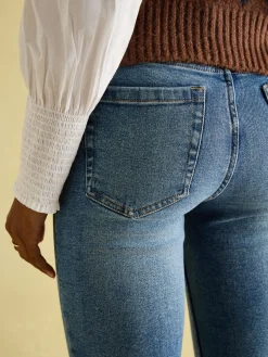 Mid Blue Skinny Fit Jeans<Joules New