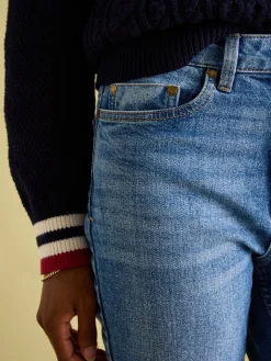 Mid Blue Straight Fit Jeans<Joules Discount