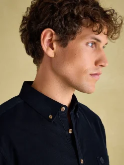 Miller Navy Blue Corduroy Shirt<Joules Sale