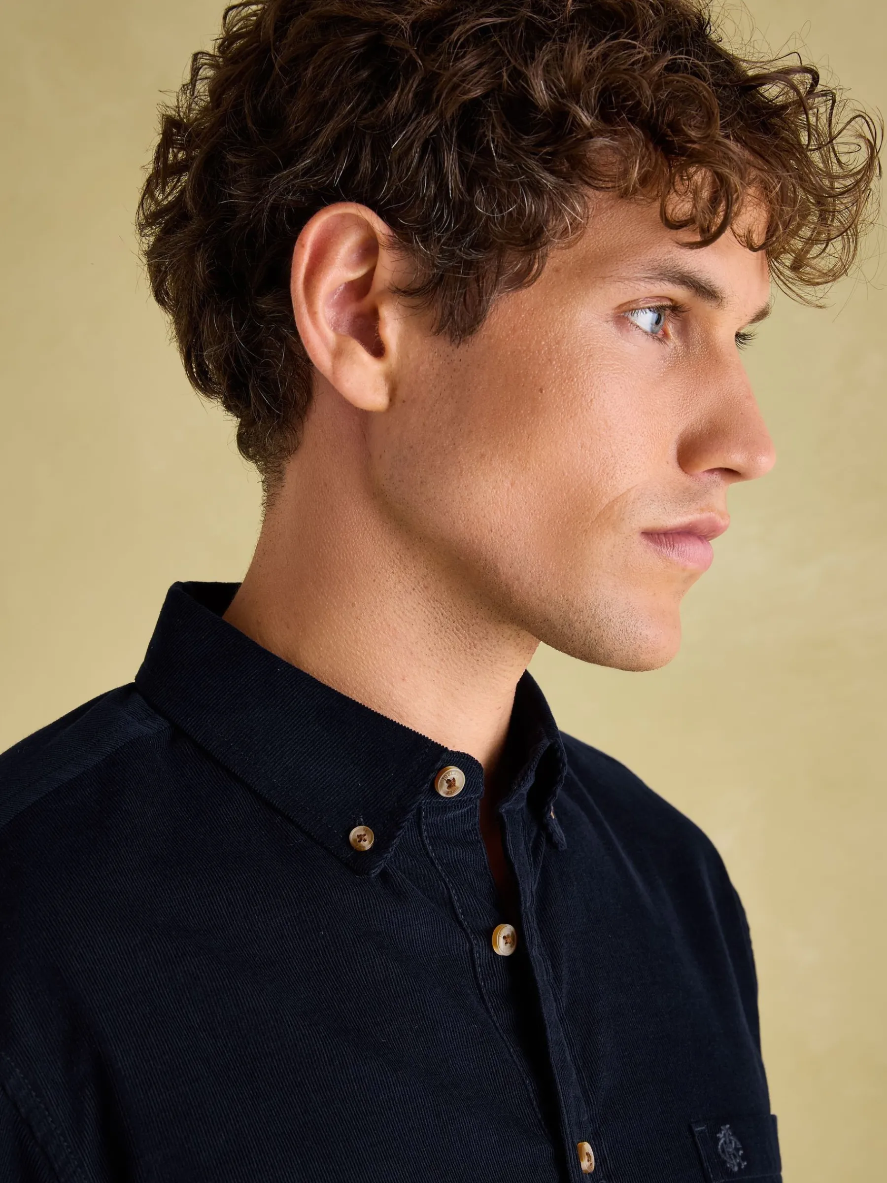 Miller Navy Blue Corduroy Shirt<Joules Sale