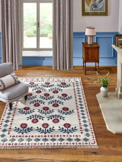 Attingham Floral Wool Klim Rug<Joules New