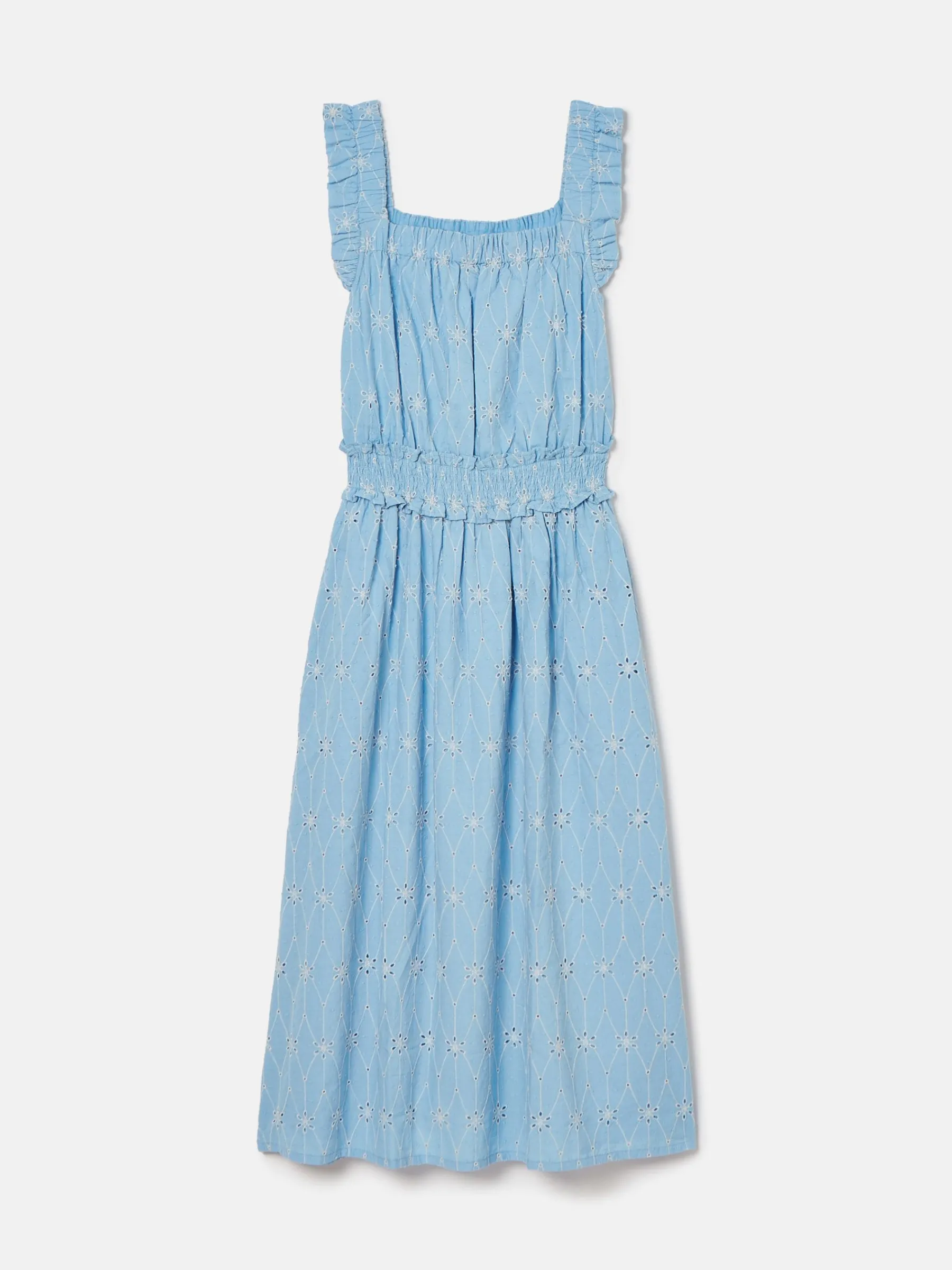 Nadia Broderie Sun Dress<Joules
