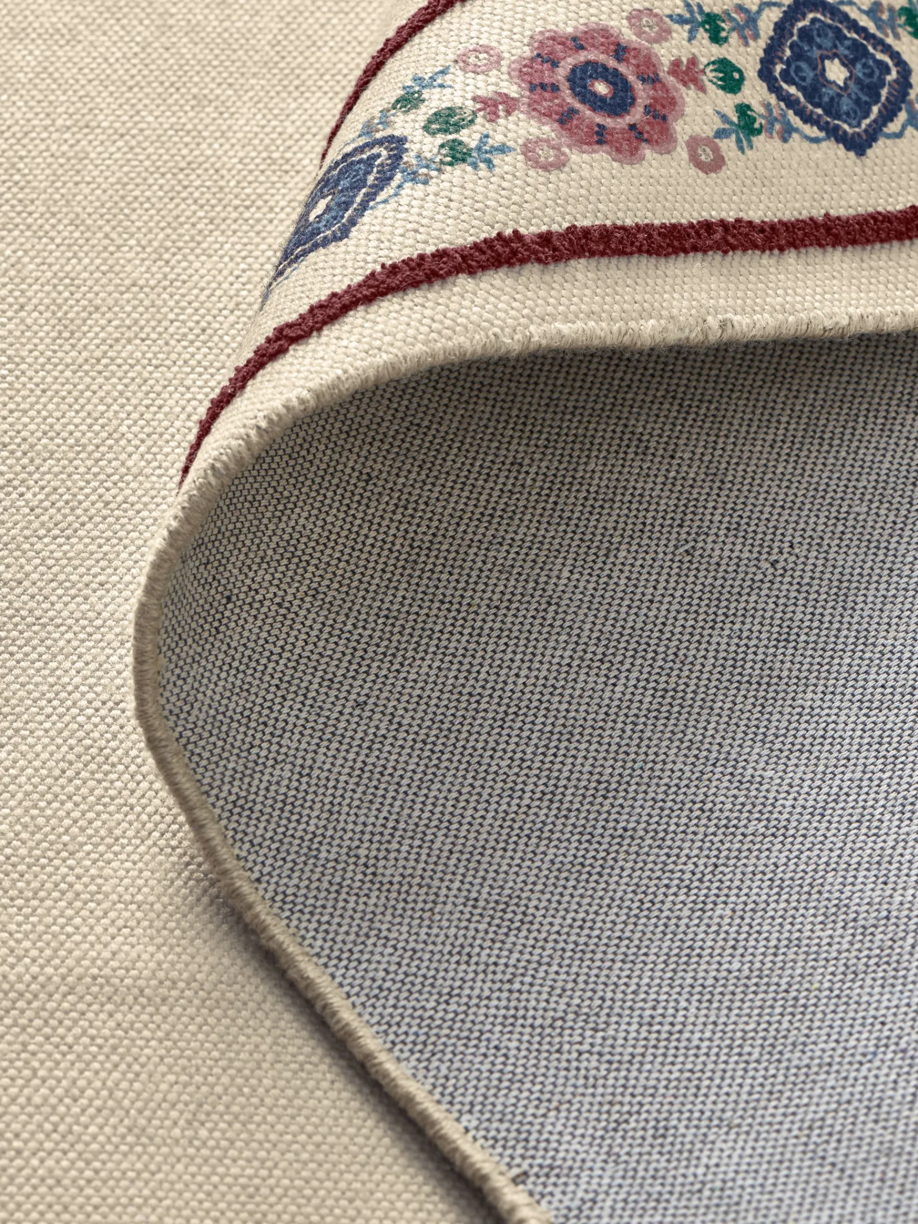 Blenheim Cotton Border Rug<Joules New