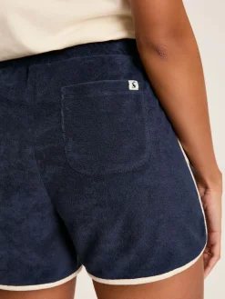Navy Blue Kingsley Towelling Shorts<Joules Online