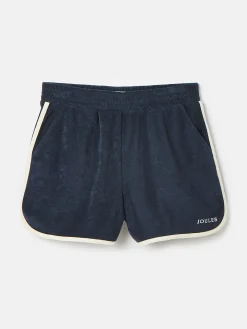 Navy Blue Kingsley Towelling Shorts<Joules Online